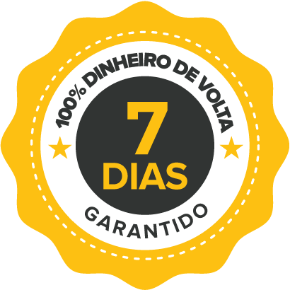 Selo de garantia de 7 dias